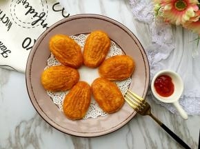 好吃好看的南瓜馅饼做好了！