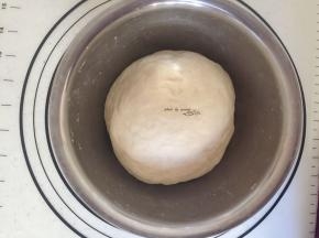 面团发酵到两倍大即可