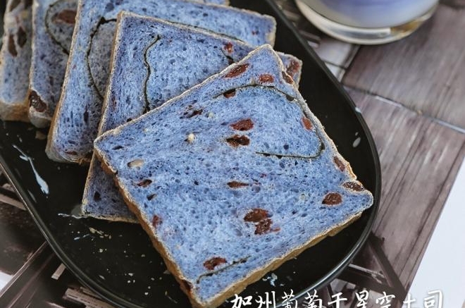 加州葡萄干星空土司