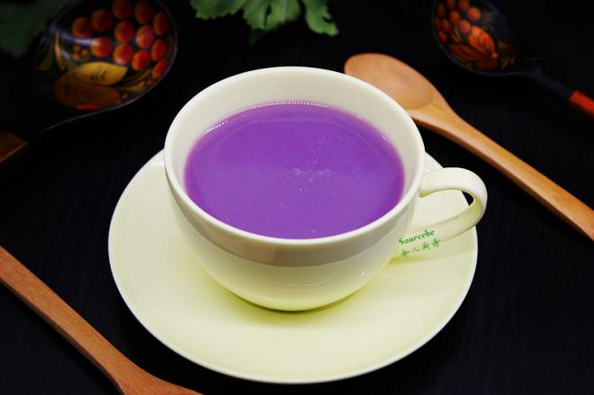 紫薯米糊