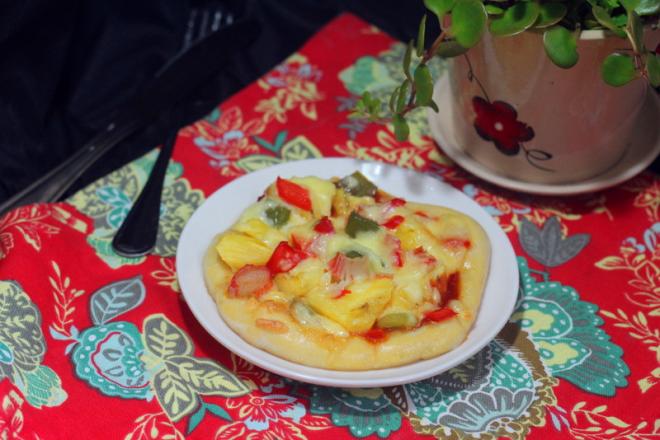 解放双手的快手早餐之菠萝批萨