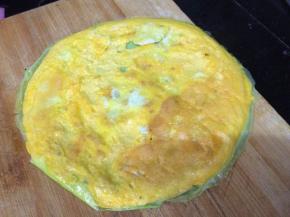 等两张饼完全凝固后取出