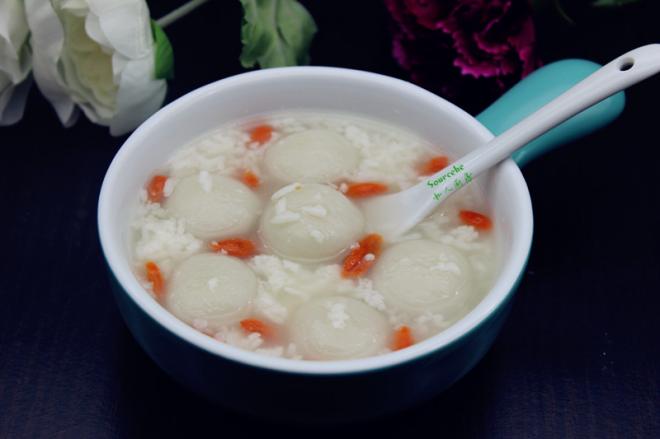 食补防寒,酒酿汤圆