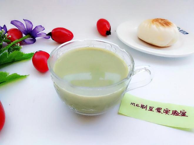 抹茶豆浆