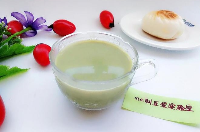 抹茶豆浆