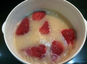 放进冰箱，冰约5个小时左右