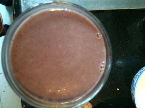 搅拌一下，一份营养早餐准备好啦