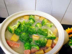 西兰花易熟我们最后放