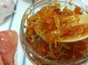 炒干的柚子酱，有没金灿灿哒