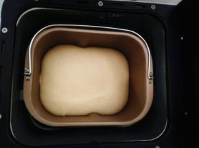 面团发酵至1.5倍大