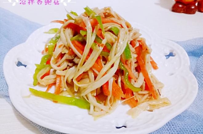凉拌杏鲍菇
