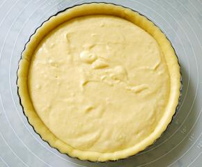 倒入内陷，抹平