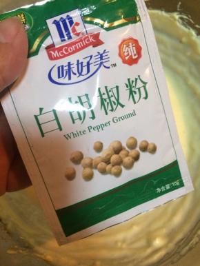 加入胡椒粉