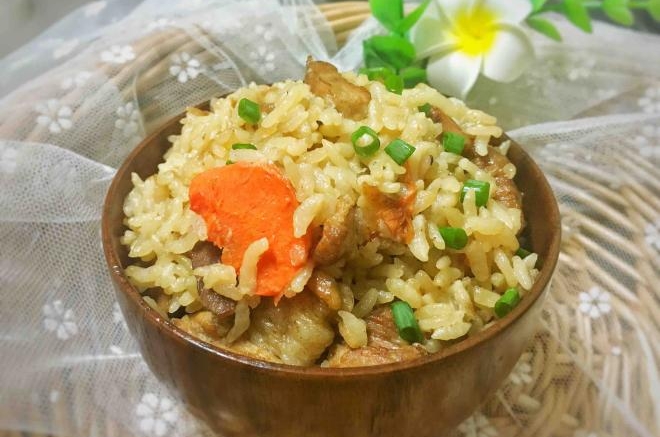 电饭煲芋头饭