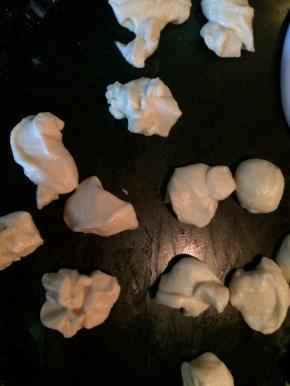 然后分割成小团