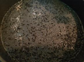 再撒上黑芝麻