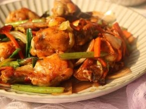 表皮酥脆，肉却很嫩。