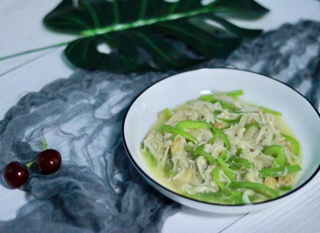 清淡小炒金针菇