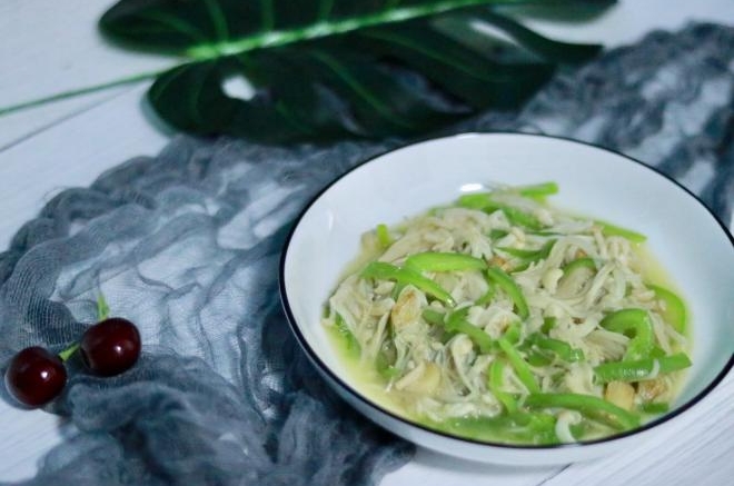 清淡小炒金针菇