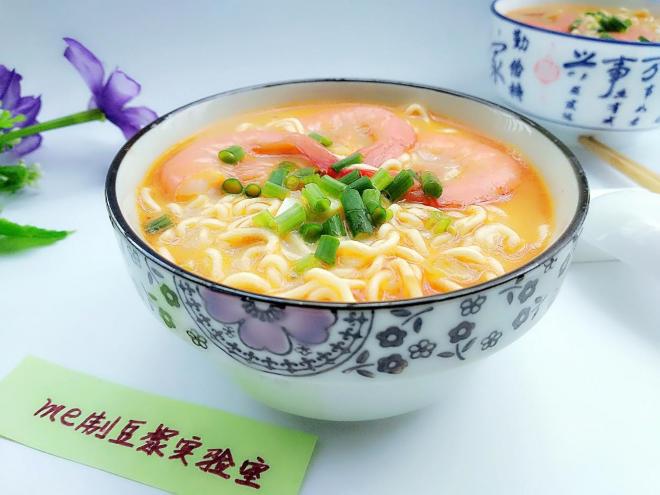 鲜虾豆浆方便面