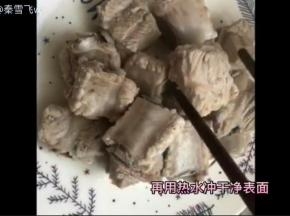 再次用热水冲洗干净