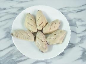 捞出冲干净沥水