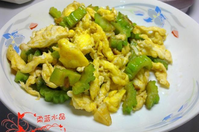 苦瓜炒蛋