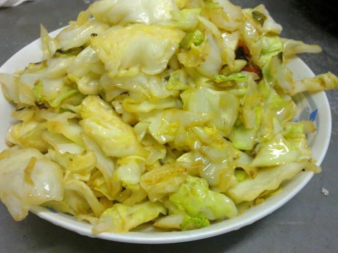清炒包菜