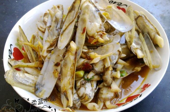 辣炒蛏子