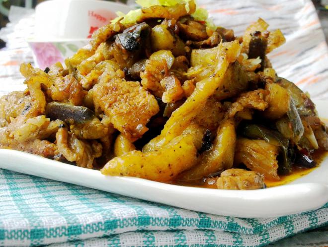肉香茄条