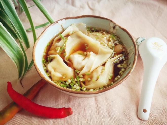 全自制大葱馄饨