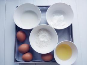 准备好各种食材