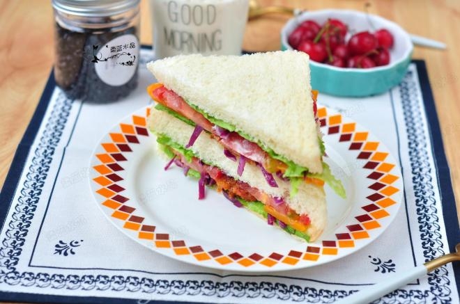 蔬菜总荟三明治