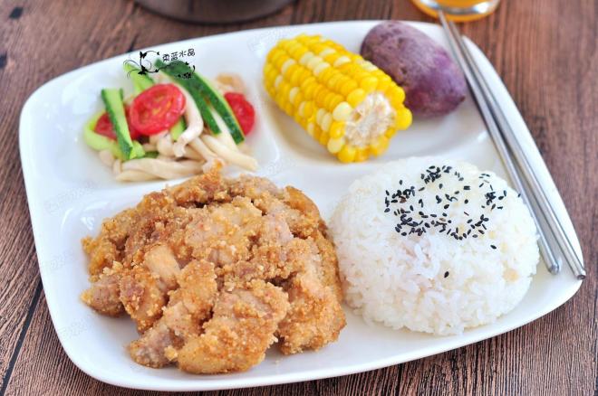 粉蒸肉米饭套餐