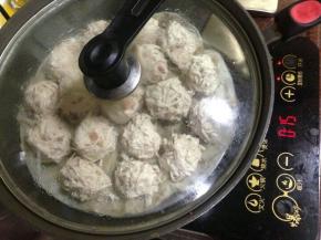 蒸锅蒸十五分钟