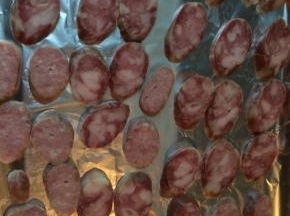 然后码进烤箱里