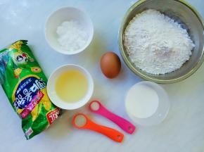 准备食材。