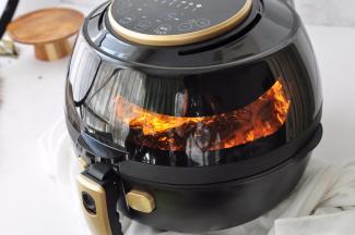 选择200度烤18分钟（根据鱼块薄厚时间灵活调整）