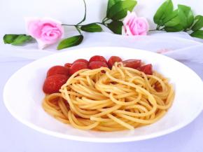 出锅装盘，番茄意大利面就好了