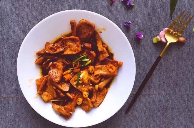 红烧豆腐