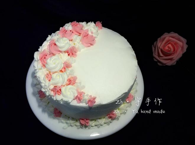 小清新风生日蛋糕