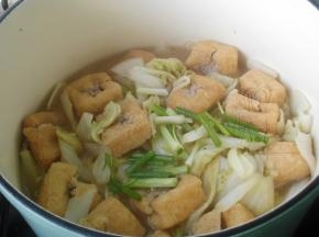 最后加葱段就可以了