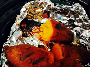 甜红薯那种流糖浆的样子！味道绝对一级棒