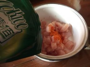 加入cook100的烤肉料；