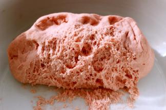 这是醒发好的面团