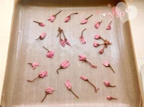 平铺在铺了油布的烤盘上；