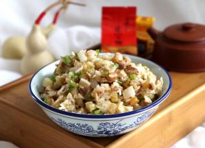 非常香，营养丰富！吃完，来碗热呼呼的茶！