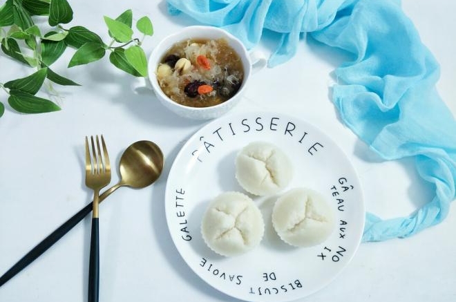 椰香米糕&红枣莲子