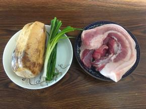 主要食材备齐。