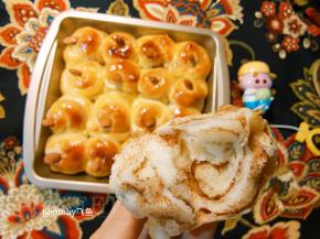 内部组织柔软，花生酱香味四溢。